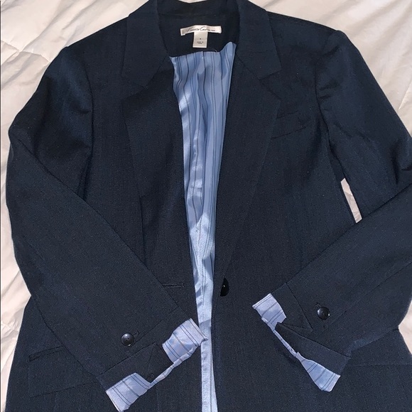 Kenneth Cole New York Blue Blazer - Picture 2 of 6